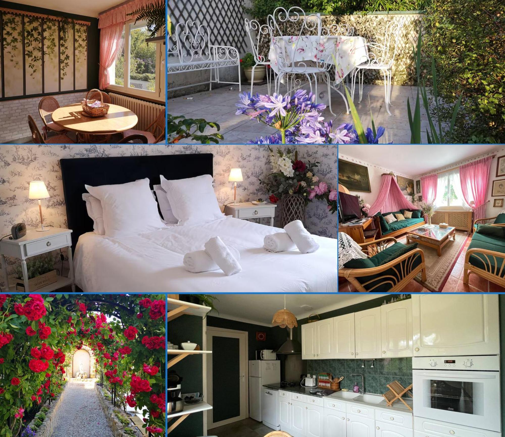 La Roseliere Maison Plain Pied Confortable Belle Decoration Jardin Magnifique 10 Mn A Pied Centre Ville Bayeux Proche Plages Du Debarquement Exteriér fotografie